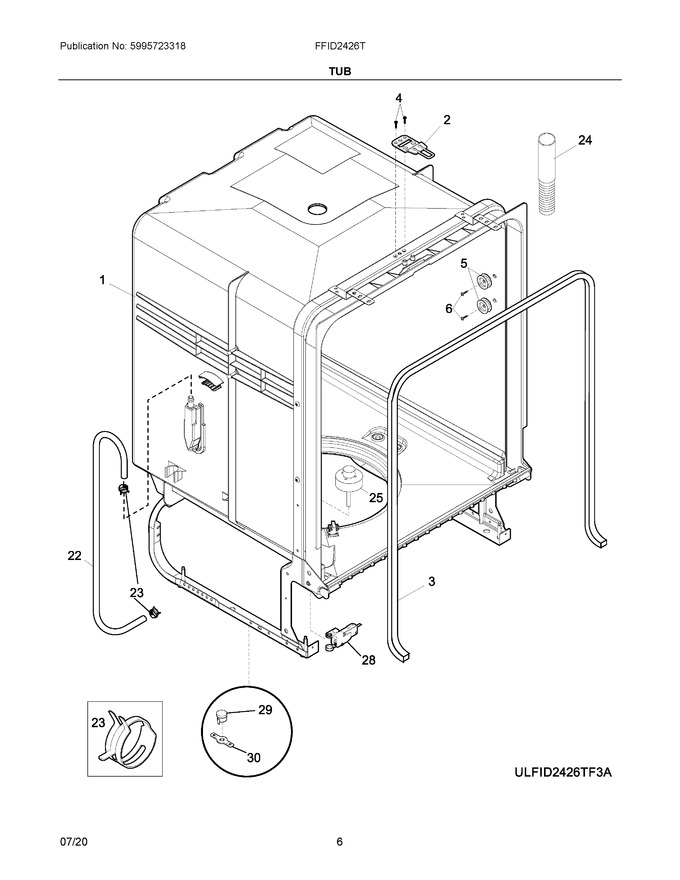 Diagram for FFID2426TB2A