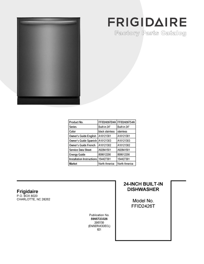 Diagram for FFID2426TS4A