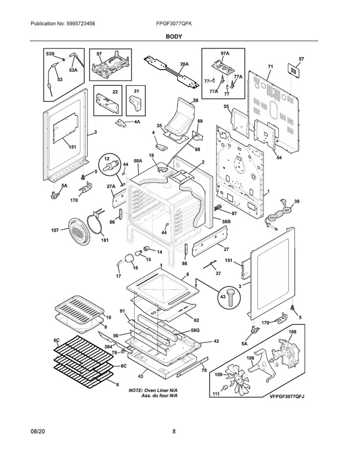 Diagram for FPGF3077QFK