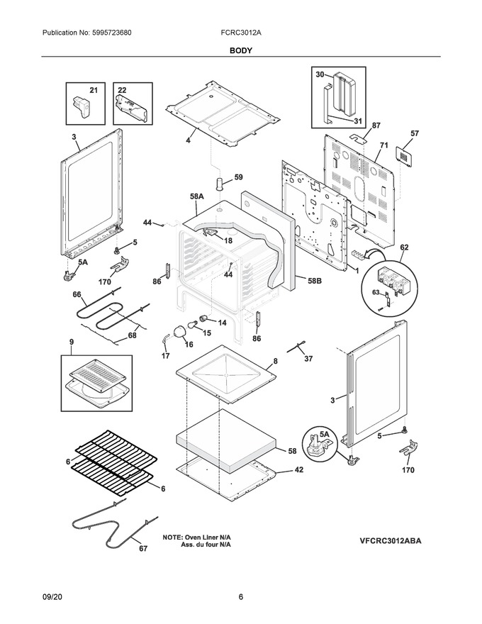 Diagram for FCRC3012AWC