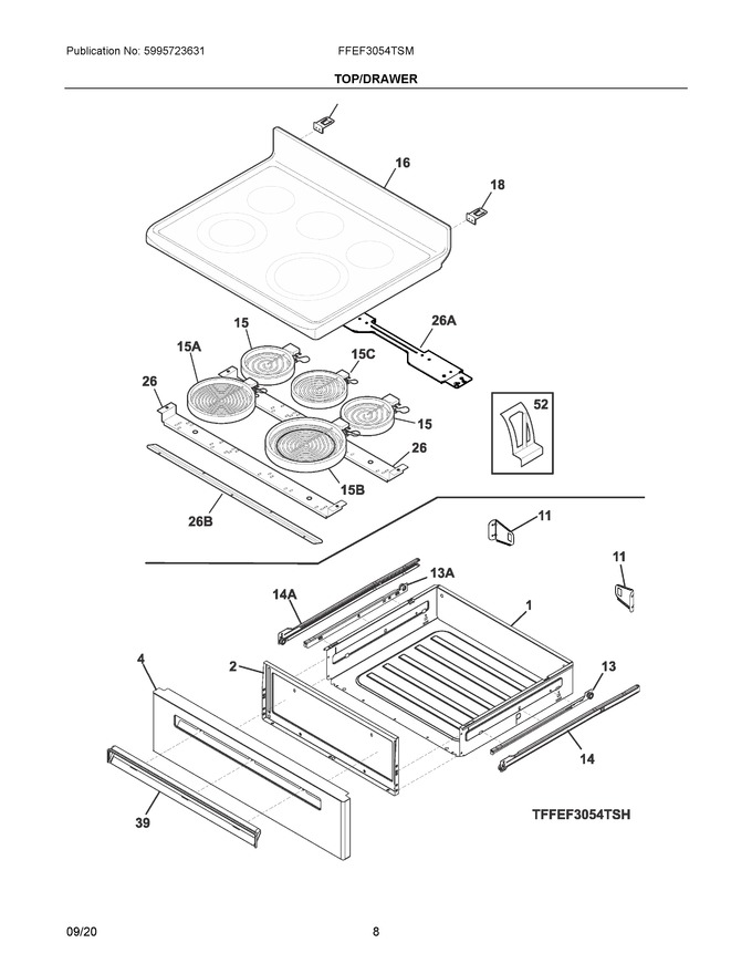Diagram for FFEF3054TSM