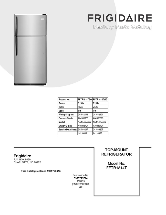 Diagram for FFTR1814TBG