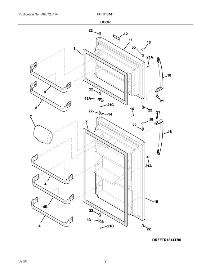 Diagram for FFTR1814TBG
