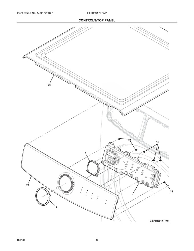 Diagram for EFDG317TIW2