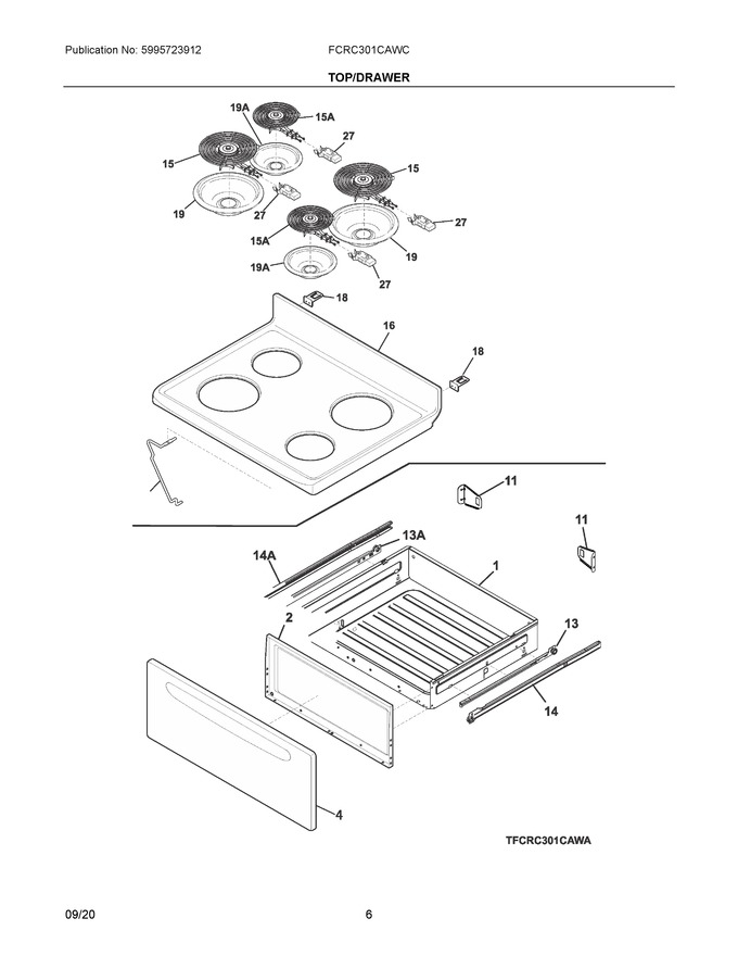 Diagram for FCRC301CAWC