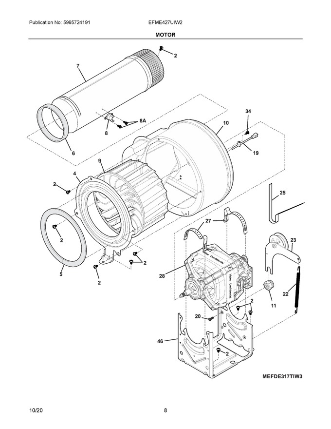 Diagram for EFME427UIW2