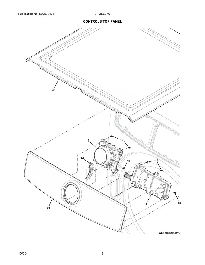Diagram for EFME627UIW2