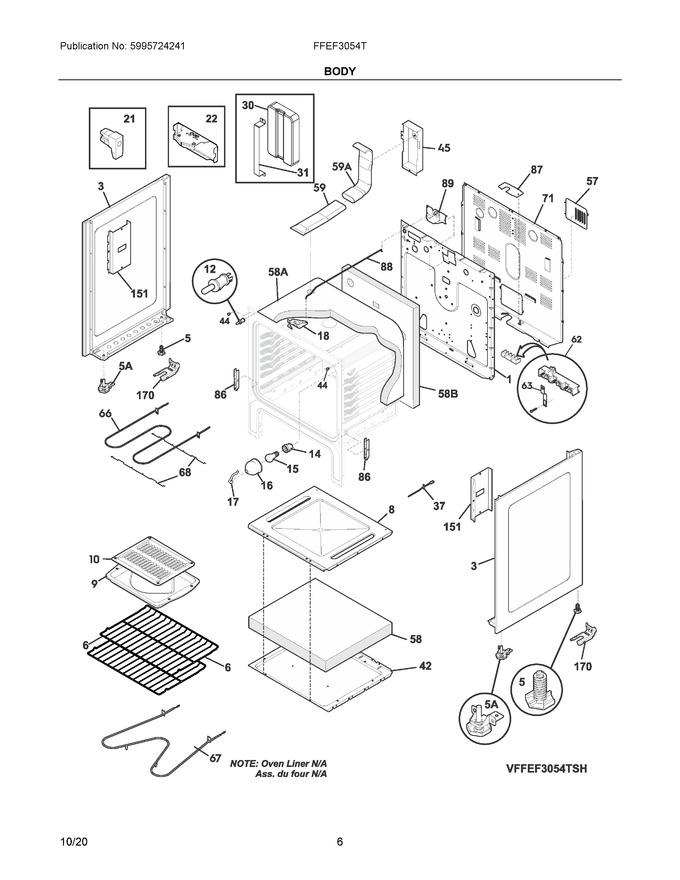 Diagram for FFEF3054TWM