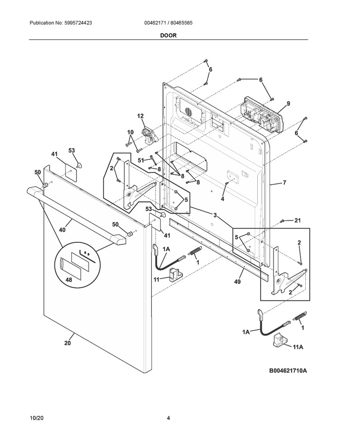 Diagram for 004621711A
