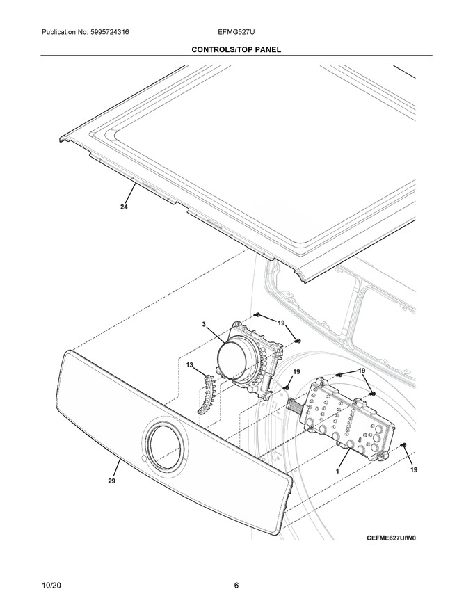 Diagram for EFMG527UIW1