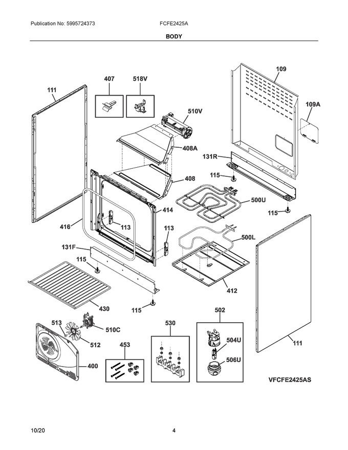 Diagram for FCFE2425AW