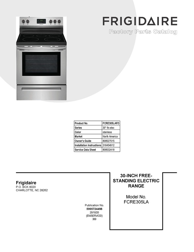 Diagram for FCRE305LAFD