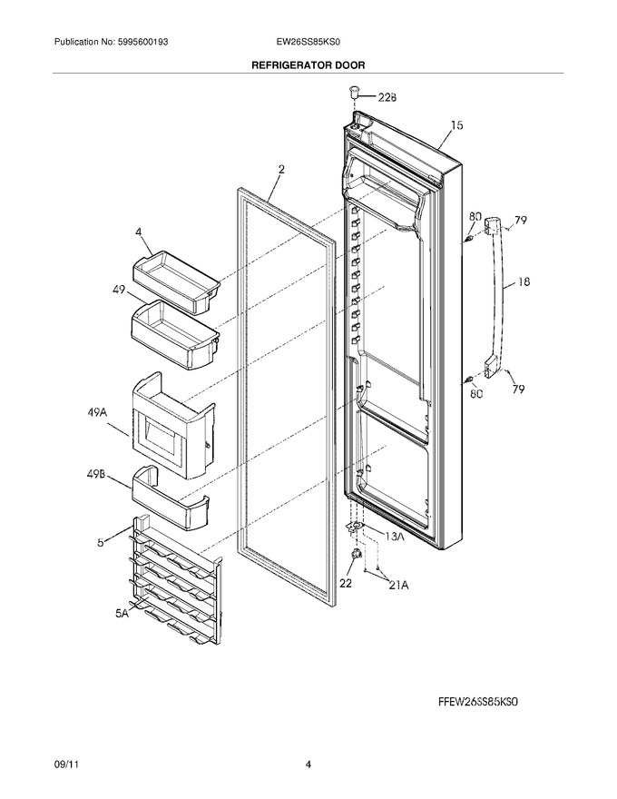 Diagram for EW26SS85KS0
