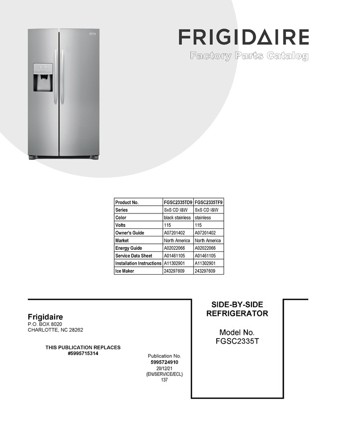 Diagram for FGSC2335TF9