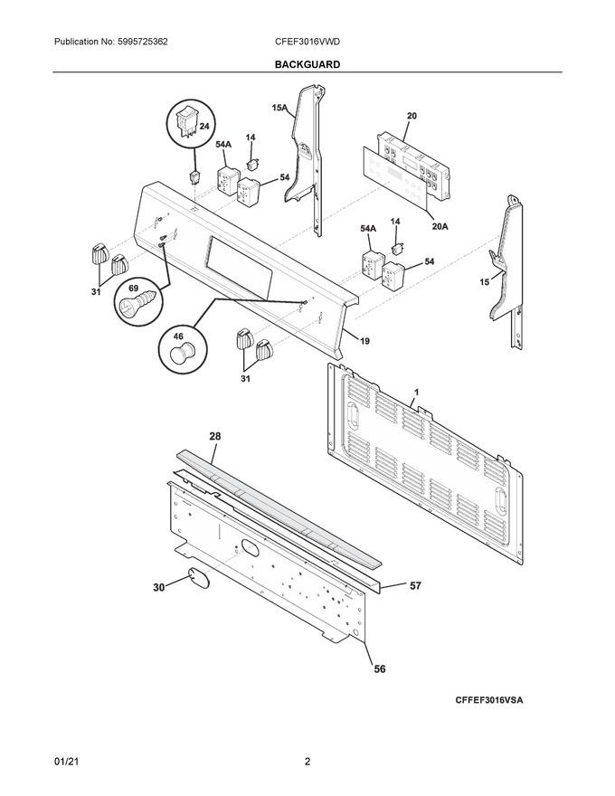 Diagram for CFEF3016VWD