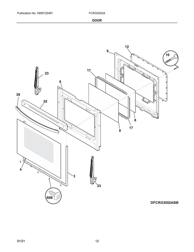 Diagram for FCRG3052AWC