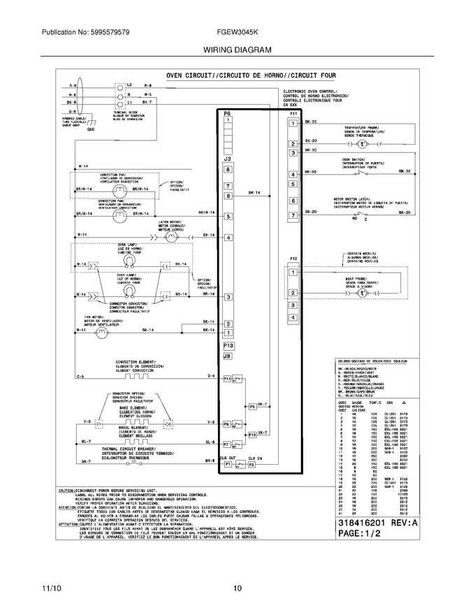 Diagram for FGEW3045KWB