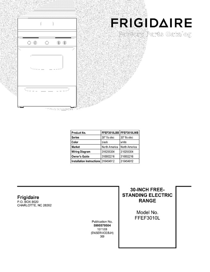 Diagram for FFEF3010LBB