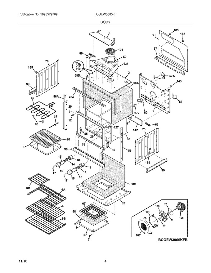 Diagram for CGEW3065KWB