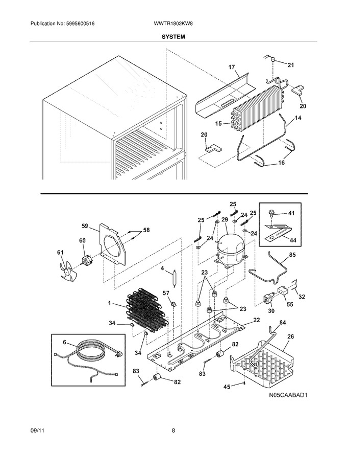 Diagram for WWTR1802KW8
