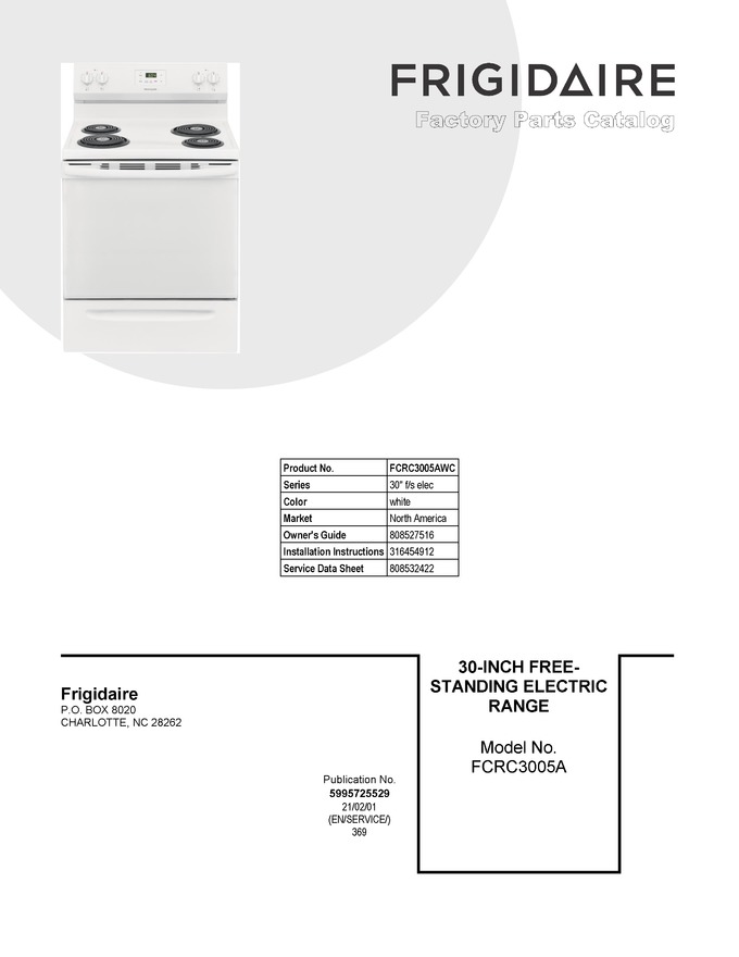 Diagram for FCRC3005AWC