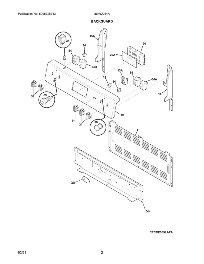 Diagram for 80462054A