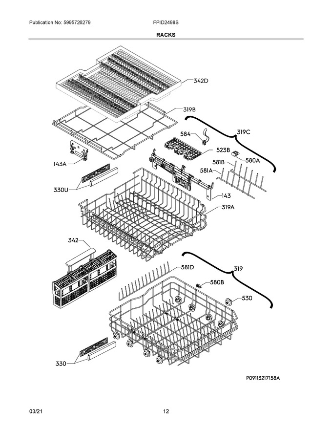 Diagram for FPID2498SF7A