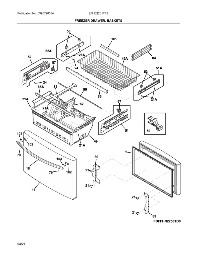 Diagram for LFHD2251TF8
