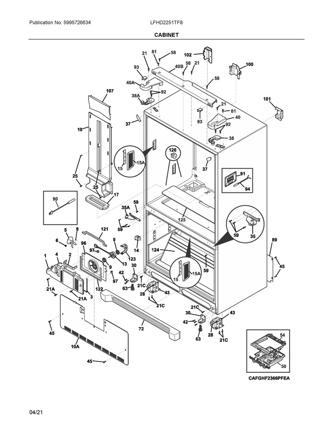 Diagram for LFHD2251TF8