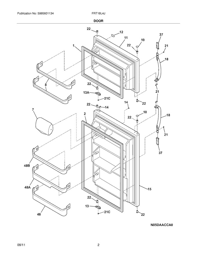 Diagram for FRT18L4JME