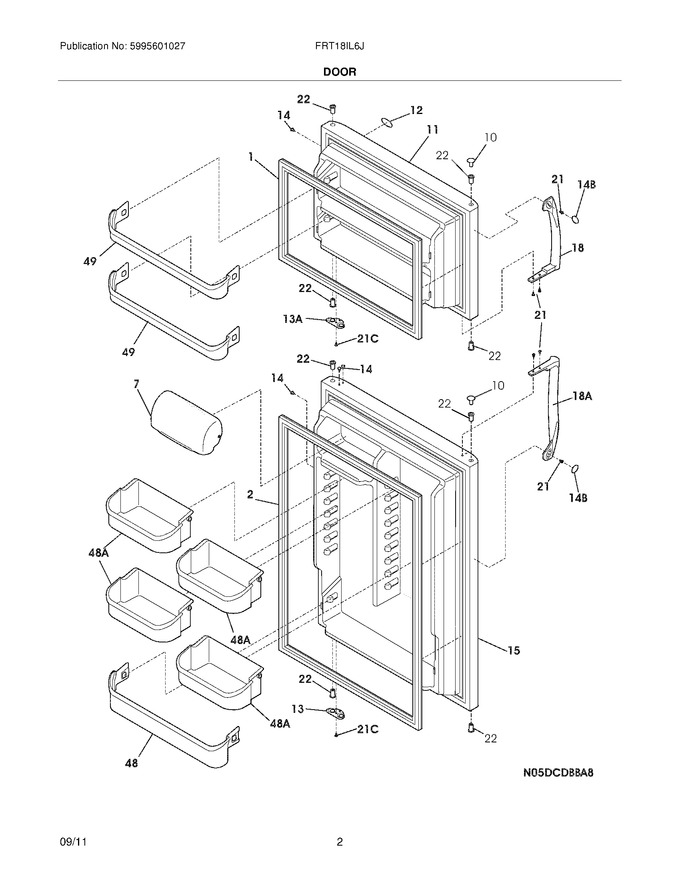 Diagram for FRT18IL6JB8