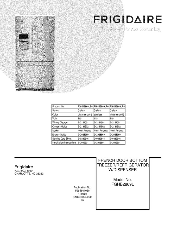 Diagram for FGHB2869LF6