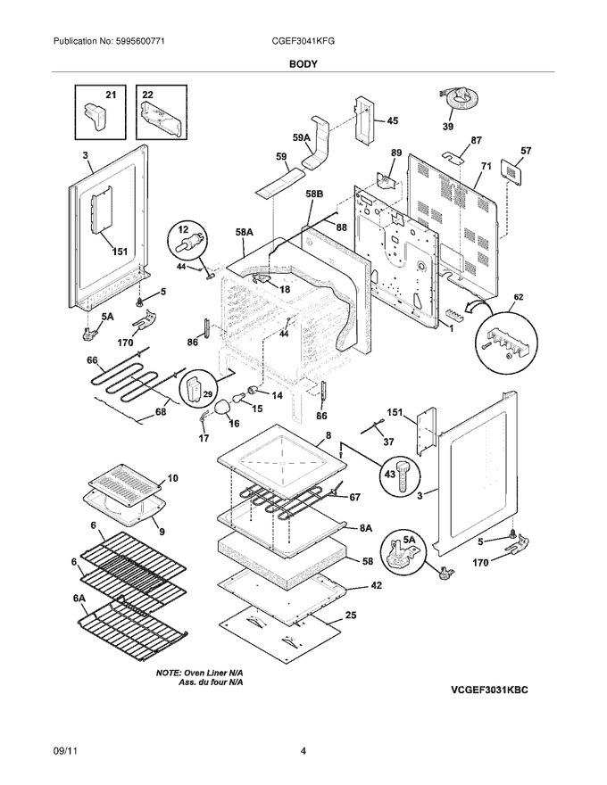 Diagram for CGEF3041KFG
