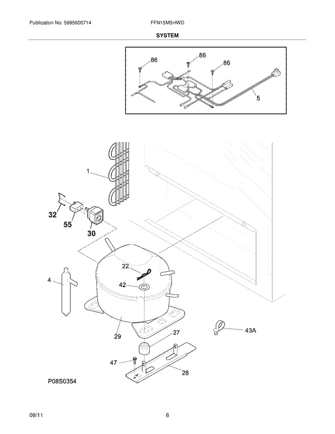 Diagram for FFN15M5HWD