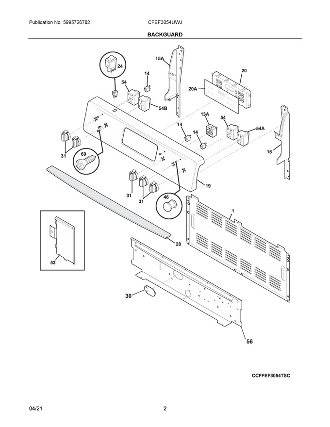 Diagram for CFEF3054UWJ