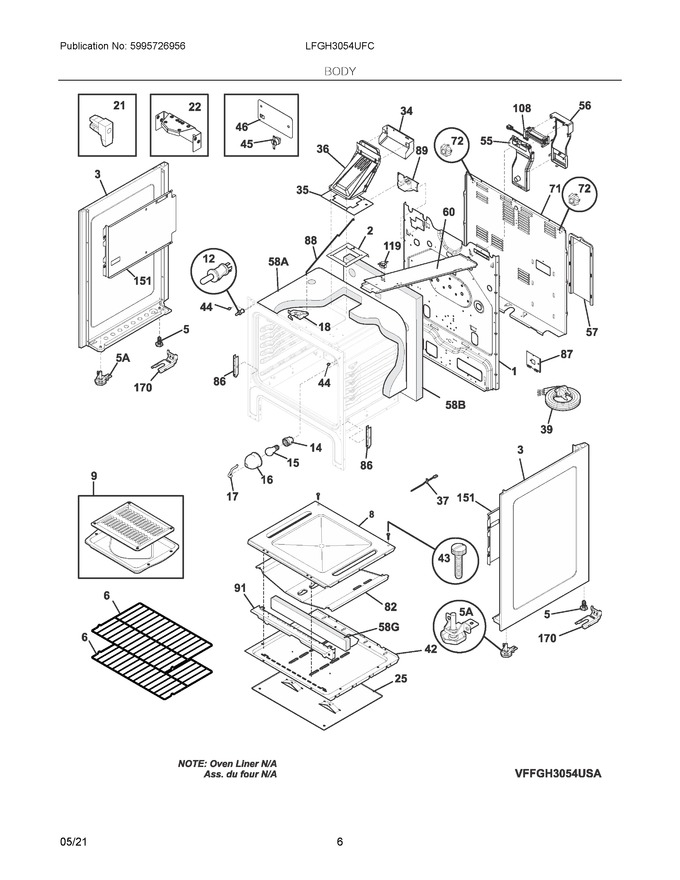 Diagram for LFGH3054UFC