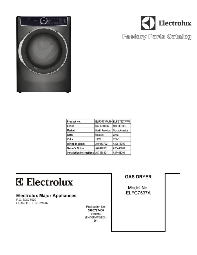 Diagram for ELFG7537AW0