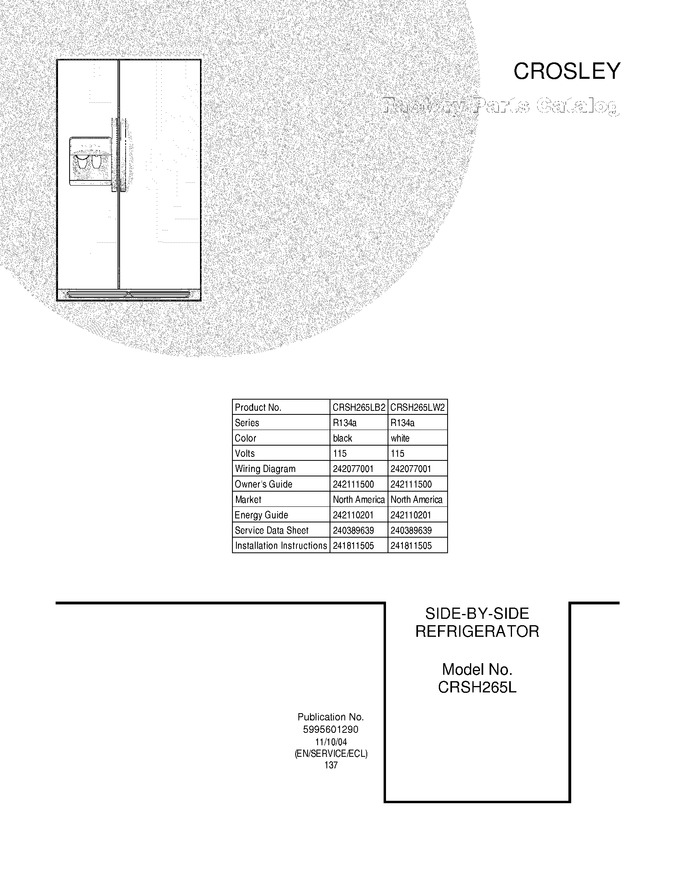 Diagram for CRSH265LW2
