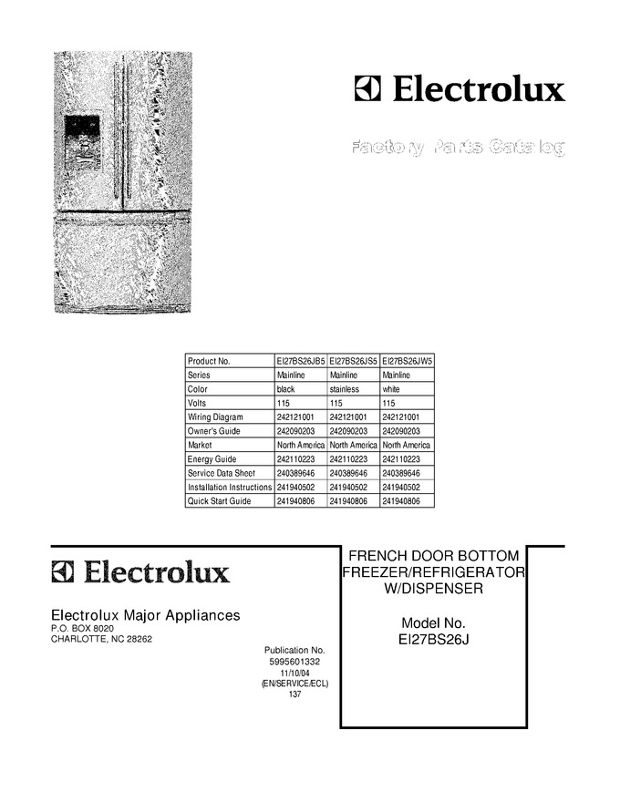 Diagram for EI27BS26JS5