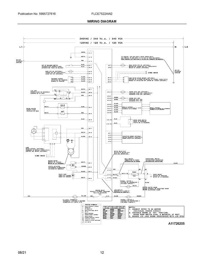 Diagram for FLCE7522AW2