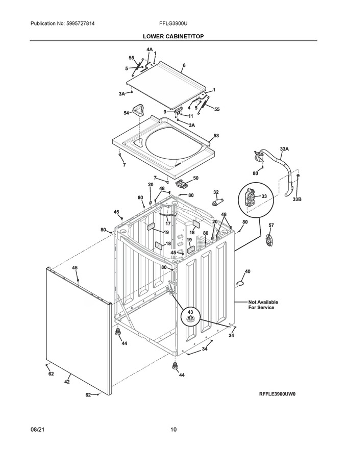Diagram for FFLG3900UW2
