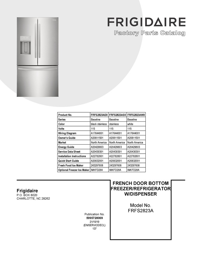 Diagram for FRFS2823AD0