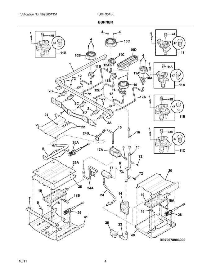 Diagram for FGGF304DLW2