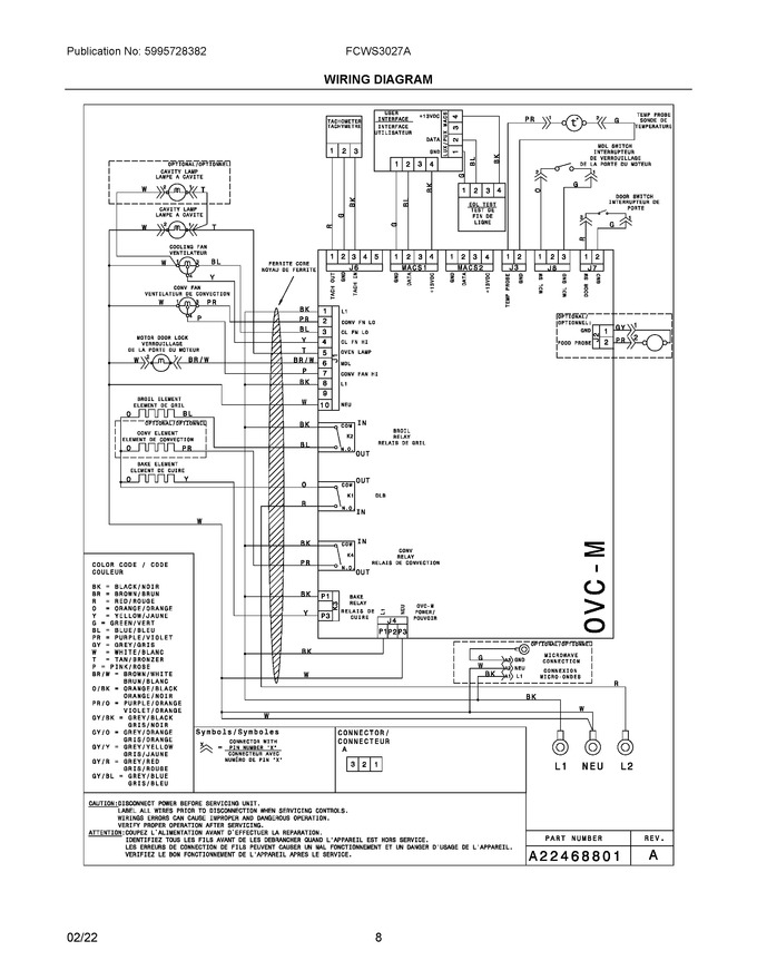 Diagram for FCWS3027ADA