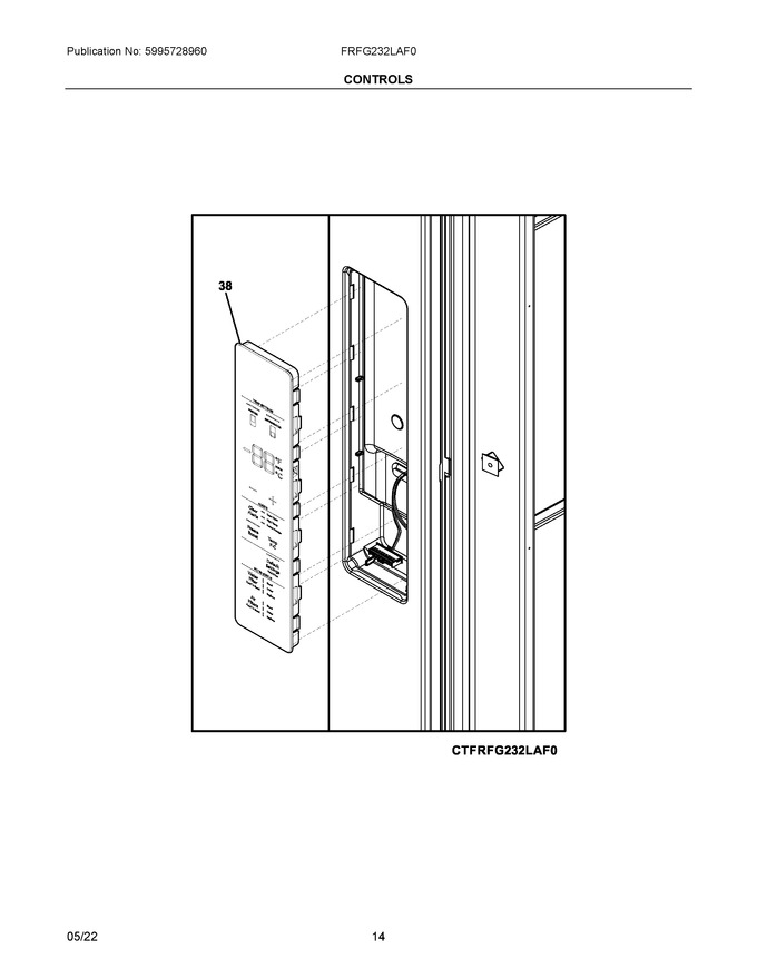 Diagram for FRFG232LAF0