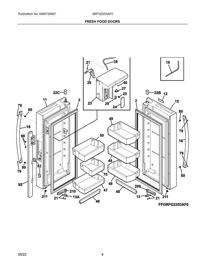 Diagram for GRFG2353AF0