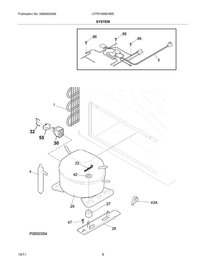 Diagram for LFFN15M5HWE