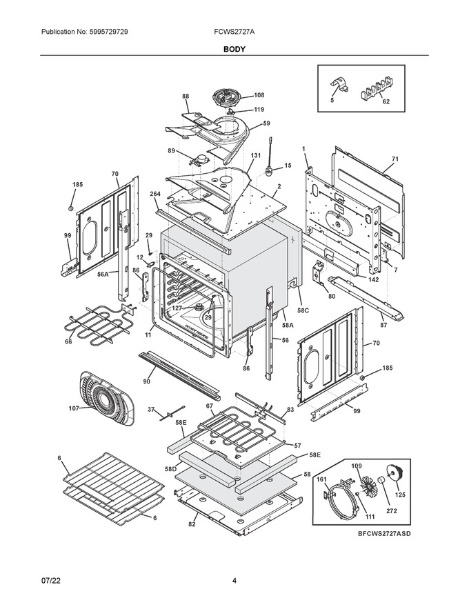 Diagram for FCWS2727ABD