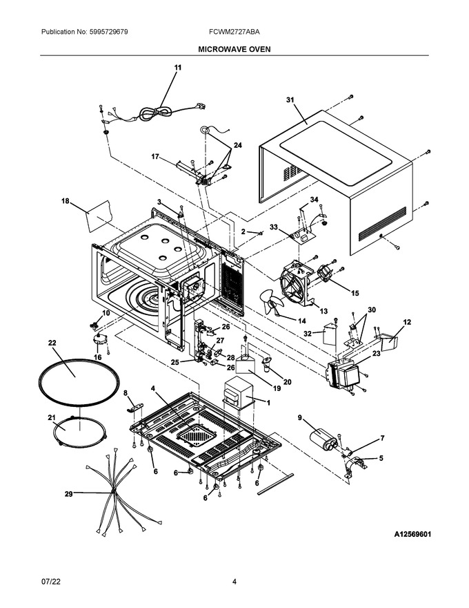 Diagram for FCWM2727ABA