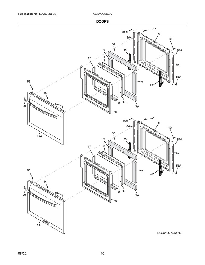 Diagram for GCWD2767AFD